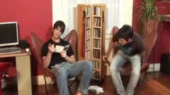 homosexual teen Enjoys butthole job