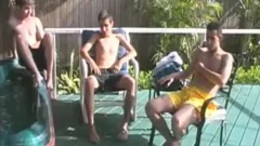 Bradley Gage And Trey engulf Buddies