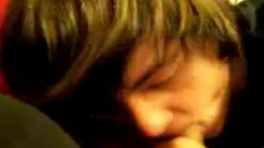 Sex scene in the company of young amateur