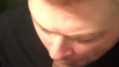 Blowjob cum scene