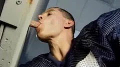 washroom Homo-sex With sucking peniss By 3 lads