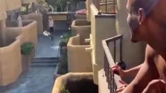 White teen hammered By dark large ramrods