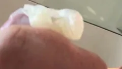 TIERY B. // PHOTO-PORNO-GRAPHER - Copyright / Climax - Masturb And Cumming Into cock-sock - hot bushy chap
