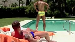 Interracial Speedo Hunks