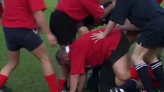Rugby Players banging