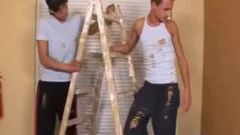 Boss gal And Worker boys All anal 3some