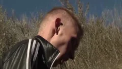 Astonishing twink Chris Jansen receives A Chav sperm Load Outdoor