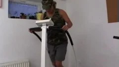 Army Physical Turns To lusty arse poundling For private Johnson