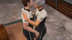 3D hunk receiveting pounded assly