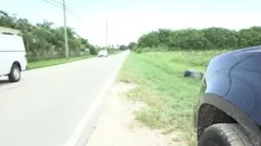 Farmer gangplowed Hard In The Barn