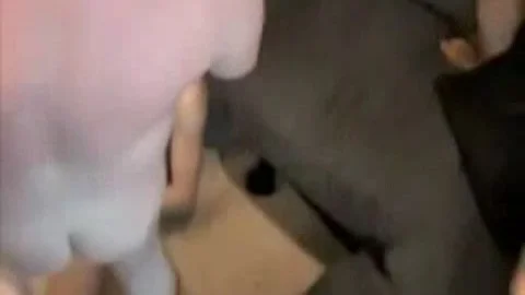 Papa bear receives plowed by 2 sexy twinks