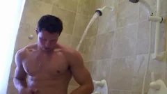Cody Cummings: In The Shower: Cody's Cock Meets Zack's Feet
