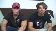 excited males sucking & nailing