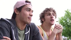 Latin homo Flip Flop And cumshot