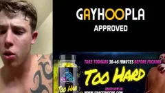 teen Wolf ramrod Takes dick From COKE CAN penis! Facial TOO!