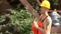 hairy Builder lads