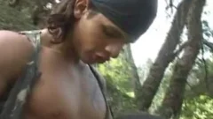 Two gay men plow Hard And unfathomable In The Woods