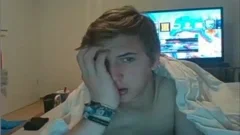handsome Blond young Masturbates- Watch Part2 On GayBoysCamcom.