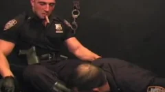Leather,boot,cigar,cop,uniform