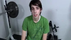 Shy twink receives his Very First Bukkake slam