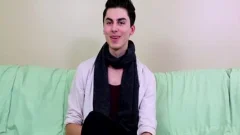 slutty teen Alex Ria Stuffs A humongous fake penis Up His taut wazoo