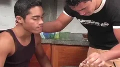 If you Can Stand The Heat, cum In The Kitchen