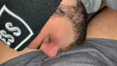 homosexual Sucks A Straight lad's penis, And Fingers His pooper