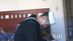 kinky asian Sailor Jerks Himself Off