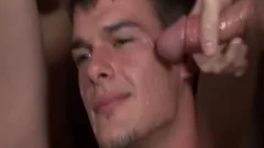 Twink bends over sex tape