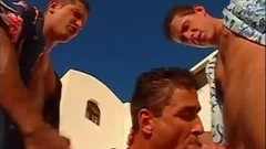 homosexual Villa orgy With Super babes.