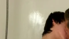 KYLER M, ANDREW A And KYLER A In SHOWER.mp4