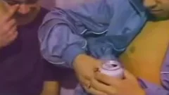 lewd gays Stroking dick Each Other before fuck