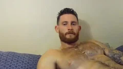 sleazy And brawny chap Caressing His Hard pecker