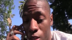 excited twink receives Facial