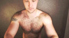 charming Furry boy Shows Off On cam