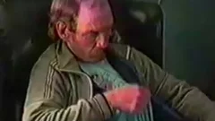 old shaggy man Gene Jerks His Hard Prick while Home Alone