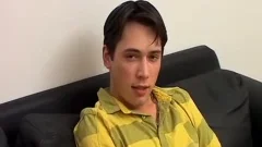 wild twink Kyle Valasek Wanks His penis And Splashes fine ball cream