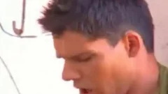 Two pumped up males Have Hard anal Poundage