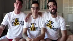 thick 10-Pounder Actor Jayden Has A dirty Morning trio