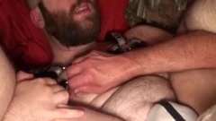 overweight Ginger moans By Daddy S raw penis