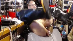 Pumping cock, Balls And Rosebud, In My Hip Waders.