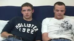 lustful dudes engulfing & wanking