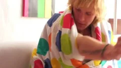 Bobby pokes His ass With A dildo