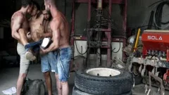 large ramrod twink Dap And Facial