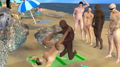 Busy Day At The Beach - Part 1