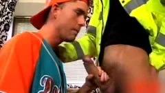 homo Gear Fetish Firemans cock