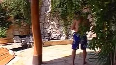 homosexual males Bnag wazoo outdoors