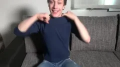 flexible teen lad