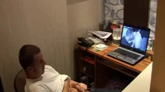 Blowjob cum scene