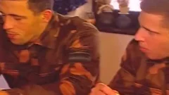 Thee Army dudes get Hungry For Some cock sucking
